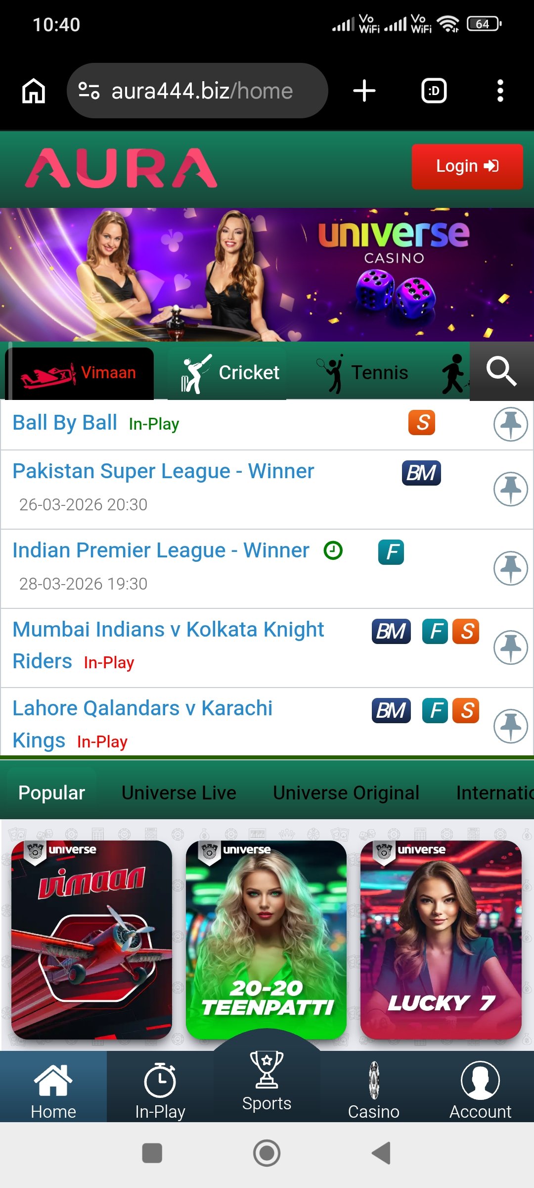 aura444.in Platform Preview